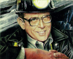 Portrait Art Jim Prokell Studio BBrown Mine