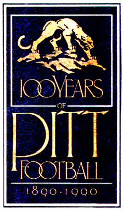 100 Years of Pitt Football Logo Jim Prokell Studio