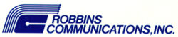 Robbins Communications Logo Jim Prokell Studio