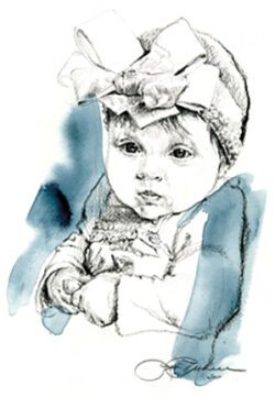 Portrait Art Jim Prokell Studio Mia