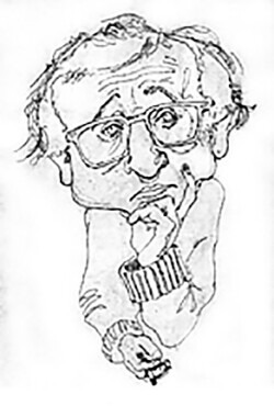 Woody Allen Illustration Jim Prokell Studio